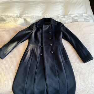 Banana Republic lined wool coat